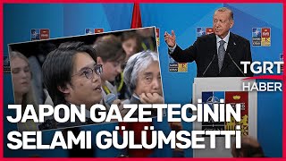 Japon Gazeteci Cumhurbaşkanı Erdoğana Sorusuna quotSelamünaleykümquot Diyerek Başladı [upl. by Hoang]