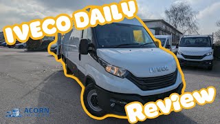 IVECO DAILY REVIEW  SHOULD YOU BUY THIS VAN IN 2024  ACORN TRUCKS [upl. by Werra]