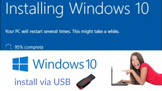 how to install windows 10 step by step ዊንዶውስ 10 አጫጫን እስቴፕ በአማርኛ [upl. by Dazraf826]