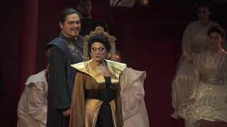 G Puccini Turandot quotStraniero ascoltaquot  Scena degli enigmi [upl. by Atterehs]