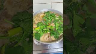 Sinigang na manok with kangkong simplerecipe simplecooking manok lutongbahay [upl. by Swen]