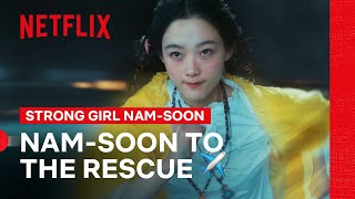 Lee Youmi Saves a Plane from Crashing ✈️ Strong Girl NamSoon  Netflix Philippines [upl. by Fem665]