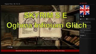 Skyrim Special Edition PS4  Oghma Infinium Glitch [upl. by Nikaniki]