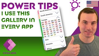 PowerApps QuickTips I use this NESTED GALLERY in EVERY APP [upl. by Cates]