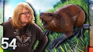 ARK Survival Evolved Ragnarok  STROKING A BEAVER [upl. by Worrad]