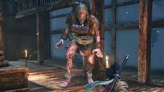 Sekiro Shadows Die Twice  Ogre in Ashina Castle Boss Fight [upl. by Enilemme]