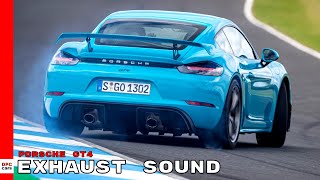 2020 Porsche 718 Cayman GT4 Exhaust Sound [upl. by Diehl393]