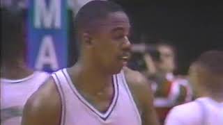 1992 MAAC Championship Game La Salle 77 Manhattan 76 [upl. by Einitsed]