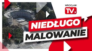 Remont Bastionu Sakwowego Czas na wybór koloru  Wrocław TV [upl. by Nileuqcaj187]