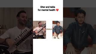 Sitar jhala with rishab sharma classicalmusic tabla shorts viralshorts [upl. by Melba317]