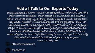 Online Digital Marketing Training Start Your Success Journey Today [upl. by Nonnair]