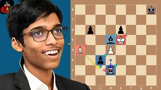 Praggnanandhaas Blitz Masterclass vs Tuan Minh Le  Titled Tuesday 2021 [upl. by Anelat]