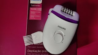 Depiladora Philips Satinelle BRE225 ¿¡DUELE [upl. by Novaj710]