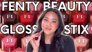 NEW Fenty Beauty Gloss Stix and Lip Liners are what weve been WANTING  swatches and full review [upl. by Winchell315]