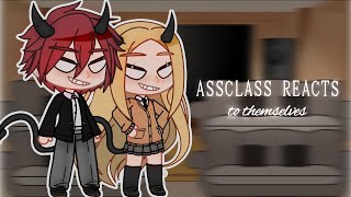 assassination classroom react to themselves  assclass reacts  no ships  ⚠️major spoilers⚠️ [upl. by Maiga]