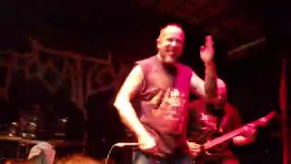 Suffocation Frank Mullen farewell tour  Oakland CA 11418 [upl. by Dib260]