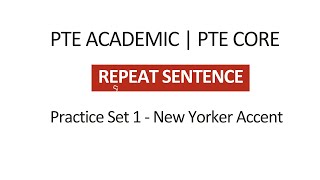 PTE Academic  PTE Core  Repeat Sentence pterepeatsentence repeatsentence ptecore pteacademic [upl. by Zwiebel766]