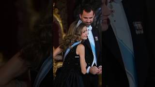 🇪🇦♥️King Felipe vi and Queen Letizia of Spaintheirbeautifullovestoryshorts👑️ [upl. by Sherwynd]