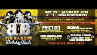 SHADOW DEMON COALITION B2B NEW BREED CREW  Evil Bs Birthday Bash 2014 [upl. by Andras]