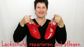 Lackschuhe reparieren und pflegen [upl. by Lanford984]