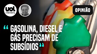 Combustíveis Com alta de 16 botijão passa a preocupar Bolsonaro mais que 3ª via diz Sakamoto [upl. by Htenay]