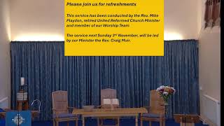 Loughborough United Reformed Church 27th October [upl. by Fleeman]