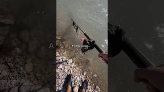 I found a brand new fishing combo in the RIVER👀 fishing shorts [upl. by Utley]