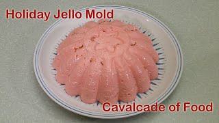 Holiday Jello Mold Making A Fun Gelatin Salad [upl. by Xyno938]