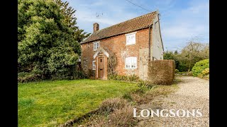 HOUSE TOUR UK Character Cottage For Sale £325000 Necton Norfolk with Longsons Estate Agents [upl. by Truk172]