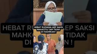 LICIK  AEP SAKSI MAHKATA TIDAK PERNAH DI HADIRKAN [upl. by Condon]