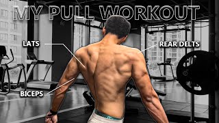 My PULL Workout Back Rear Delts amp Biceps 2022  PushPullLegs series [upl. by Nohsad]