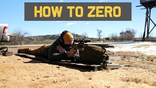 How to Zero a Rifle  Tim Kennedy [upl. by Haskins]