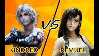 DODGE VS FEINT Dissidia 012 duodecim  Kindred Tidus vs Remuel Tifa [upl. by Close]