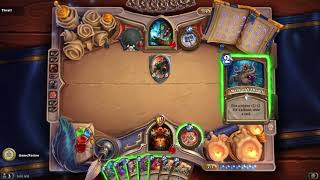 Hearthstone  Book of Heroes  Garrosh vs Thrall [upl. by Joaquin]