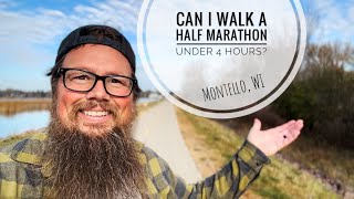 Can I Walk a Half Marathon Under 4 Hours Montello Drudge Bank  Heart Warriors ❤️ [upl. by Brandes]