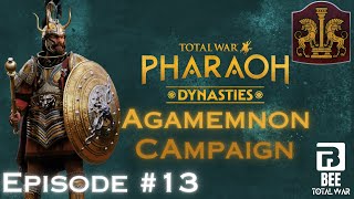 Total War Pharaoh Dynasties  Agamemnon  Mycenae Campaign Ep13 [upl. by Abbate]