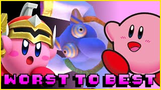 Ranking EVERY Kirby Game from WORST to BEST  Kirby Retrospective BONUS [upl. by Azeret884]