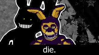 Shadow Bonnie Remix AMV Preview BLENDER FNAF AMV WIP [upl. by Anilef226]