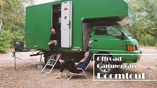 ROOMTOUR 4x4 Offroad Campervan  6 qm² SelbstbauTraumZuhause auf Rädern [upl. by Berthold]