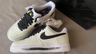 Nike Air Force 1 Low G Dragon Peaceminusone Para Noise 20 DD3223 100 Review From Supkicks [upl. by Einnaej]