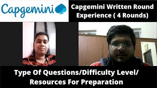 Capgemini Written Round Experience  Online Assessment Experience 🔥🔥 [upl. by Klimesh]