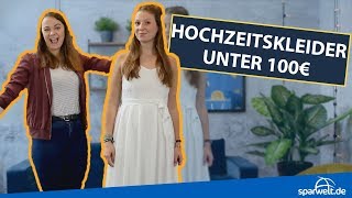 Test  3 Hochzeitskleider für unter 100 Euro 👰  About You Zalando amp Mango [upl. by Akselav63]