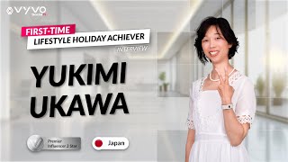 Vyvo Lifestyle Holiday Achiever Yukimi Ukawa 💎 [upl. by Placeeda190]