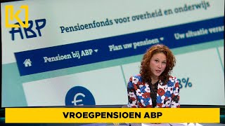 ABP Vroegpensioen stopt eerder door pensioenakkoord [upl. by Leatrice]