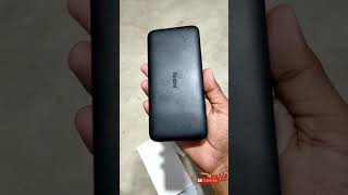 Redmi Power Bank 20000mah unboxing amp review  mi power bank 20000mah 🔥🔥 shorts [upl. by Eltsyek9]