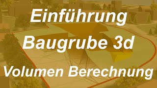 2dr  baugrube 3d 3 Terrain verschneiden [upl. by Atorod]