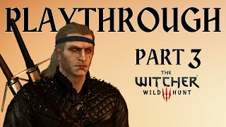 Book Geralt  Playthrough  The Witcher 3  Wild Hunt  Part 3 [upl. by Anitak593]