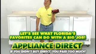 Appliance Stores Orlando  Dishwasher Cake Test [upl. by Nosyaj]