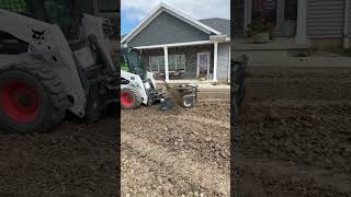 Ready for some topsoil and grass seed bobcatequipment johndeere dirt ohio construction summer [upl. by Carisa]