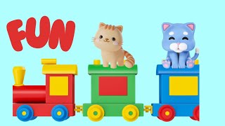 Transportation Fun Song for Kids  Planes Trains Buses and Cars Adventure 🚗✈️🚂 [upl. by Robma]